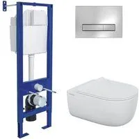 Berges Wasserhaus Ego X Rimless 043356 (с сиденьем)