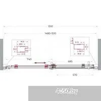 BelBagno MARINO_2-BF-1-150-C-CR