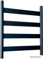 Полотенцесушитель Ростела Престиж нижнее подключение 1 4 перекладины 50x60 см (черный)