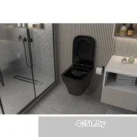 Abber Rechteck AC1201MB-AC0105-AC0120MW (с кнопкой смыва)