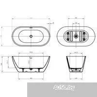 BelBagno Due BB701-1400-720-K