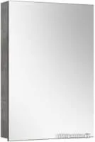 Belux Шкаф с зеркалом Стокгольм ВШ 40 (31, бетон чикаго светло-серый)