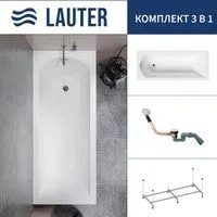 Lauter Amelia 150 21204050 (с каркасом и сифоном 21Y11030 хром)