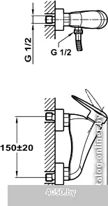 Смеситель TEKA Porto (21.231.02)