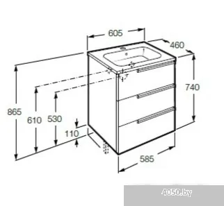 Roca Тумба под умывальник Victoria Nord [ZRU9302834]