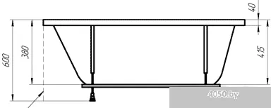 Ванна 1Марка Classic 150x70