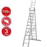 Новая высота NV 323 трёхсекционная профессиональная 3x11 ступеней