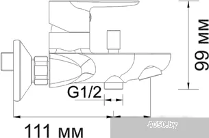 Смеситель Wasserkraft Leine 3501