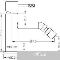 Boheme Uno 466-SGM (графит глянец)
