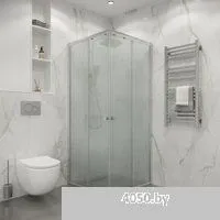 Niagara Eco NG-1010-14QMT 100x100x190 (хром/стекло матовое)