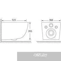Oliveeka OL-MQ-003 + OL-1216 + OL-R22-BN (никель матовый)