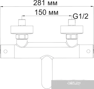 Смеситель Wasserkraft Berkel Thermo 4811
