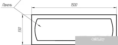 Ванна 1Марка Classic 150x70