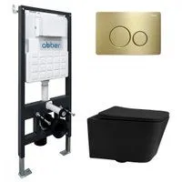 Abber Rechteck AC1201MB-AC0105-AC0121MMG (с кнопкой смыва)