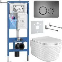 Roxen Vine Tornado в комплекте с инсталляцией StounFix Dual Fresh 6 в 1 979020 (кнопка: оружейная ст