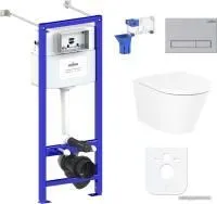 Унитаз Lavinia Boho Relfix Biore Rimless 7 в 1 87050183 (матовый пластик)