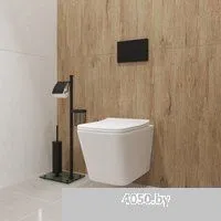 Lauter Square 214903 + GROHE Rapid SL 38772001 (прямоугольная, хром)