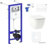 Унитаз Lavinia Boho Relfix One Compacto 7 в 1 87050145 (белый пластик)