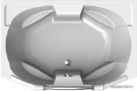 Ванна Radomir Конкорд 180x120 1-01-4-0-9-025К (сифон бронза)