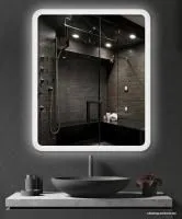 Пекам Зеркало с подсветкой Marta 80x60 (с подогревом и сенсором)