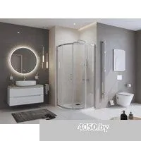 BelBagno TRAY-MR-UNO-R-90-550-35-W-NO