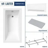 Lauter Estelle 120 21206020 (с каркасом, серым подголовником и белым лиц. экраном)