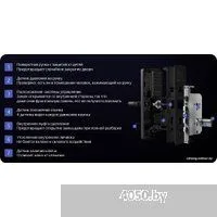 Xiaomi Smart Door Lock MJZNMS03LM (Черный)