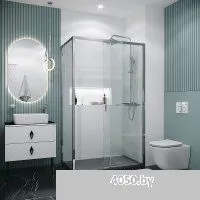 Grossman Style 90x195 200.K33.05.90.10.00 (хром,стекло прозрачное)