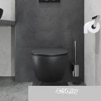 Lauter Sulzdorf с микролифтом и кнопкой смыва 219704E (белый/черный)