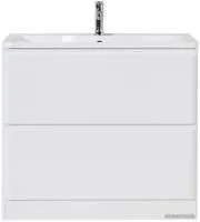 BelBagno Тумба под умывальник Albano-900-2C-PIA-BL (белый глянец)