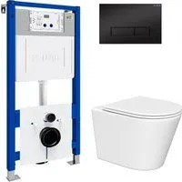 Lauter Longer 2110822 с кнопкой 219704HD (узкая, черный)