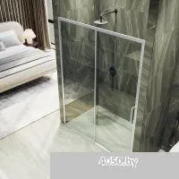 MaybahGlass 195x120 MGD-1276-5 (бесцветное стекло/хром матовый)