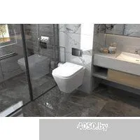 Abber Rechteck AC1201-AC0105-AC0121NG (с кнопкой смыва)