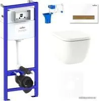 Унитаз Lavinia Boho Relfix One Compacto 7 в 1 75110091 (белый пластик)