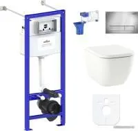 Унитаз Lavinia Boho Relfix One Rimless 7 в 1 87050158 (хром пластик)