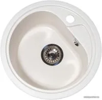 Кухонная мойка GranAlliance G-13 (белый, без сифона)