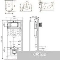 AM.PM Pro L IS49051.801900 (глянцевый хром, с сиденьеми кнопкой смыва)