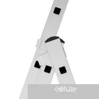 Новая высота NV 223 алюминиевая трёхсекционная 3x6 ступеней