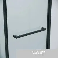 Grossman Style 90x195 200.K33.05.90.21.00 (черный матовый, стекло прозрачное)