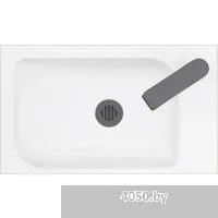 Belux Темпо-2 HR0900 L (черный, с каркасом, сифоном, донным клапаном)