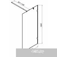 AM.PM X-Joy 90x195 W94WI-90-F1-BTE