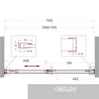 BelBagno SOFT_CLOSE-1-BF-1-110-C-Cr