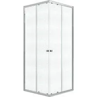 Niagara Eco NG-1010-14QMT 100x100x190 (хром/стекло матовое)