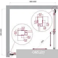 BelBagno LUCE-A-2-90-C-Cr