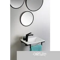 Belux Мини-1 HR1240 (черный, с каркасом, сифоном, донным клапаном)