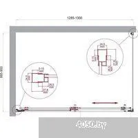 BelBagno LUCE-AH-1-130/90-C-Cr