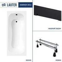 Lauter Sophia 140х70 21205140 (с ножками и лицевым черным экраном)