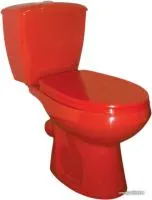 Унитаз Оскольская керамика Элисса (красный)
