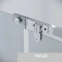 Grossman Pragma 80x195 200.K33.03.80.10.02 (хром/стекло шиншилла)