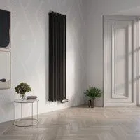 Faberg Zarter 2 (4 секции, черный матовый RAL-9005)